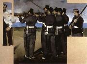 Edouard Manet The Execution of  Maximillian oil on canvas